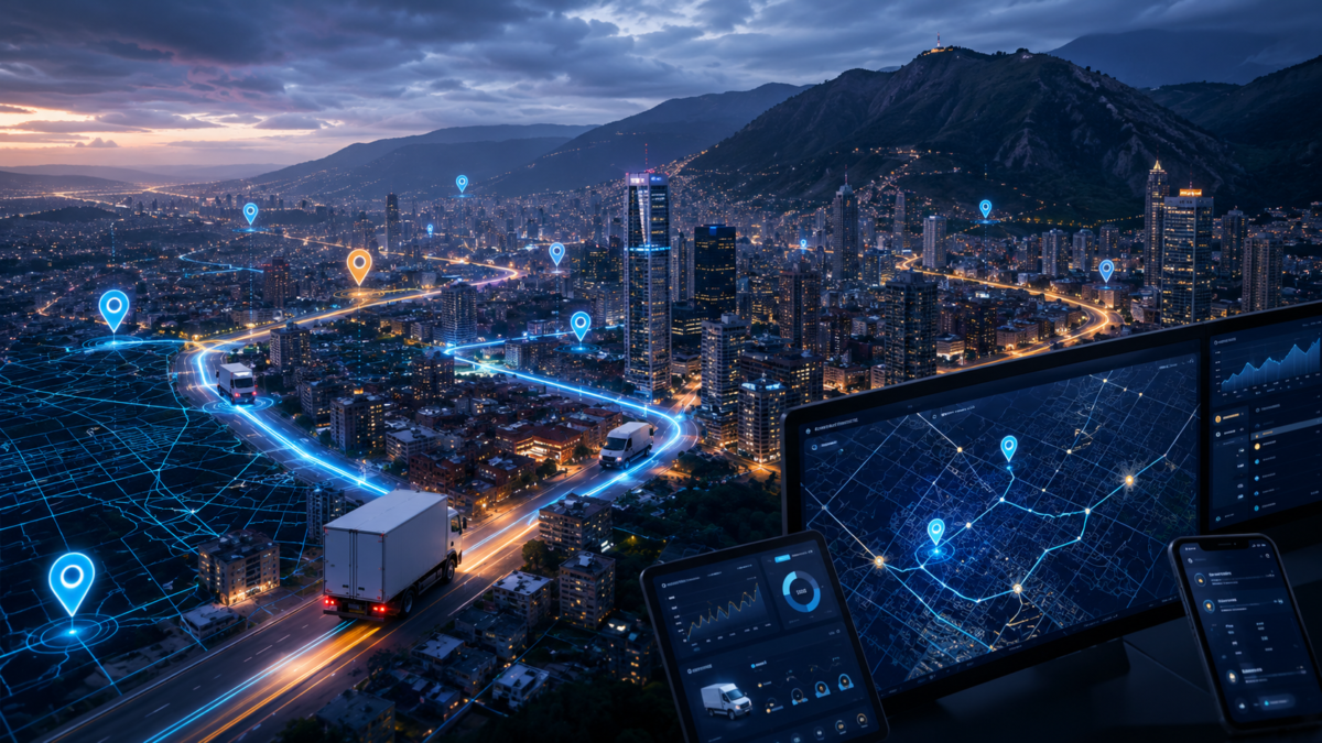 Empresas de GPS en bogotá rastreando vehículos